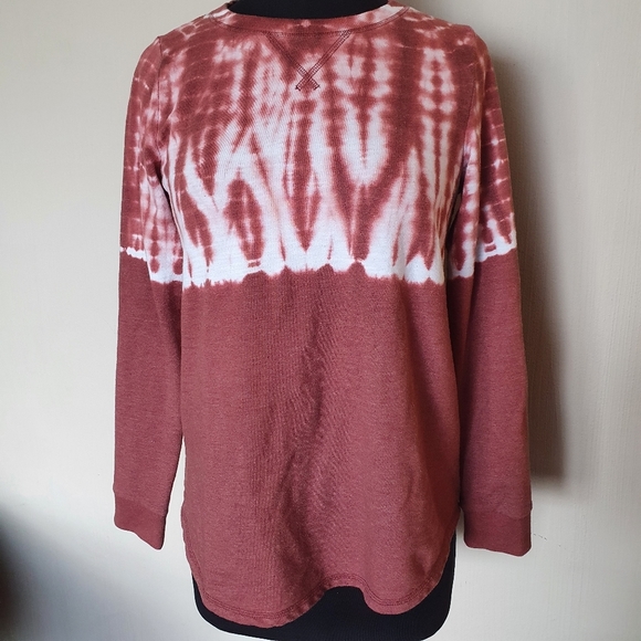 Sonoma blush tye dye sweatshirt - Picture 4 of 5